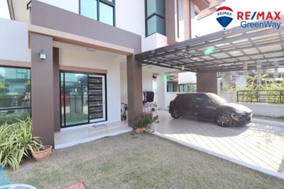 บ้านเดี่ยว โครงการบ้านฟ้ากรีนเนอรี่ ปิ่นเกล้า - สาย5